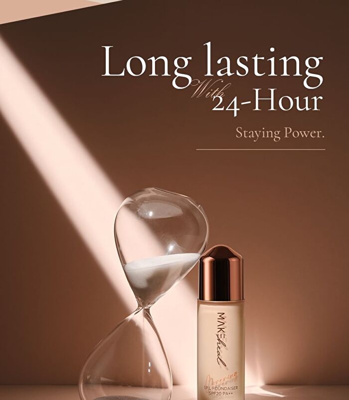 1.P.L Foundaiser Foundation - 4 Colors - #19-N Purity
