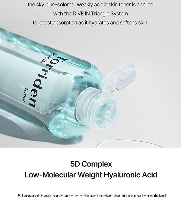 DIVE-IN Low Molecular Hyaluronic Acid Toner Mini - 50ml