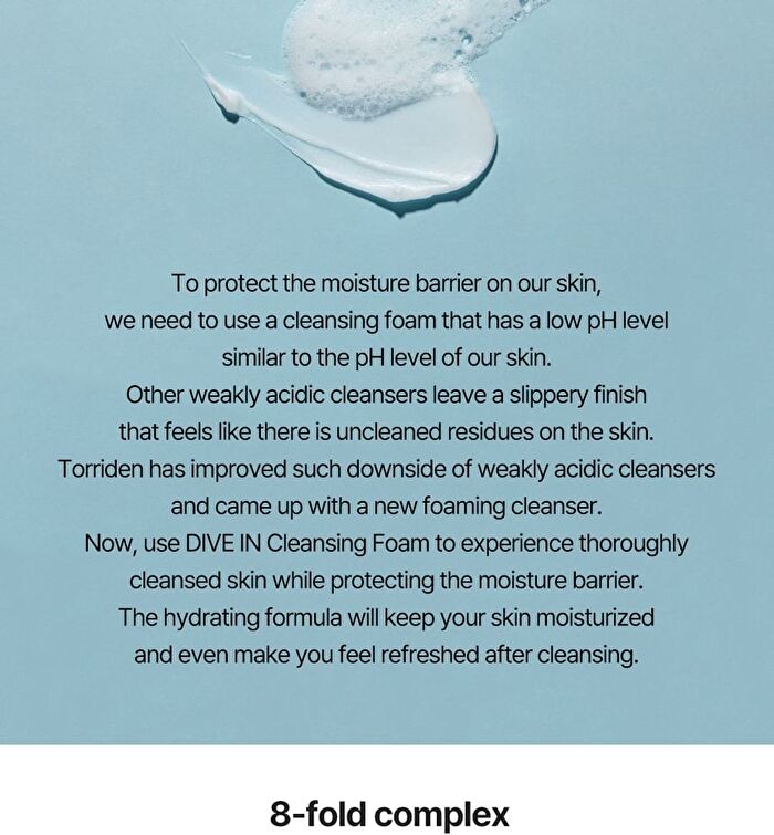 DIVE-IN Low Molecular Hyaluronic Acid Cleansing Foam Mini - 30ml