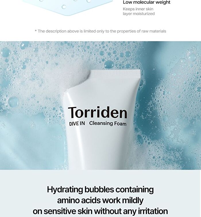 DIVE-IN Low Molecular Hyaluronic Acid Cleansing Foam Mini - 30ml