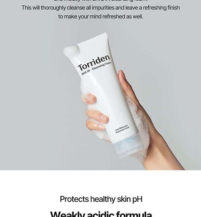 DIVE-IN Low Molecular Hyaluronic Acid Cleansing Foam Mini - 30ml