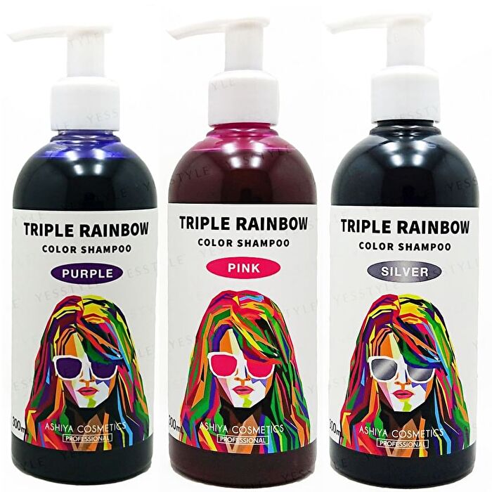 Triple Rainbow Color Shampoo - Silver - 300ml