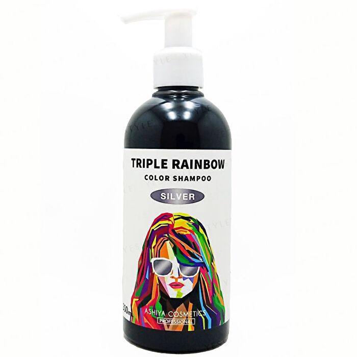 Triple Rainbow Color Shampoo - Silver - 300ml