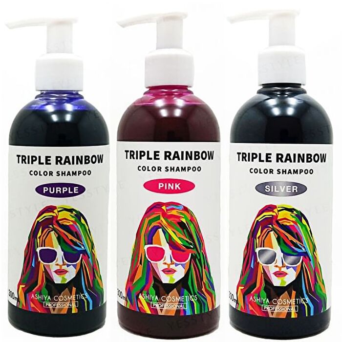 Triple Rainbow Color Shampoo - Silver - 300ml