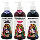 Triple Rainbow Color Shampoo - Silver - 300ml