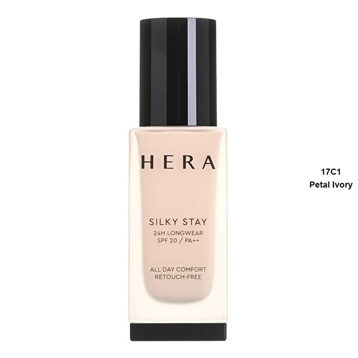Silky Stay 24H Longwear Foundation - 12 Colors - 2023 Version - #17C1 Petal Ivory