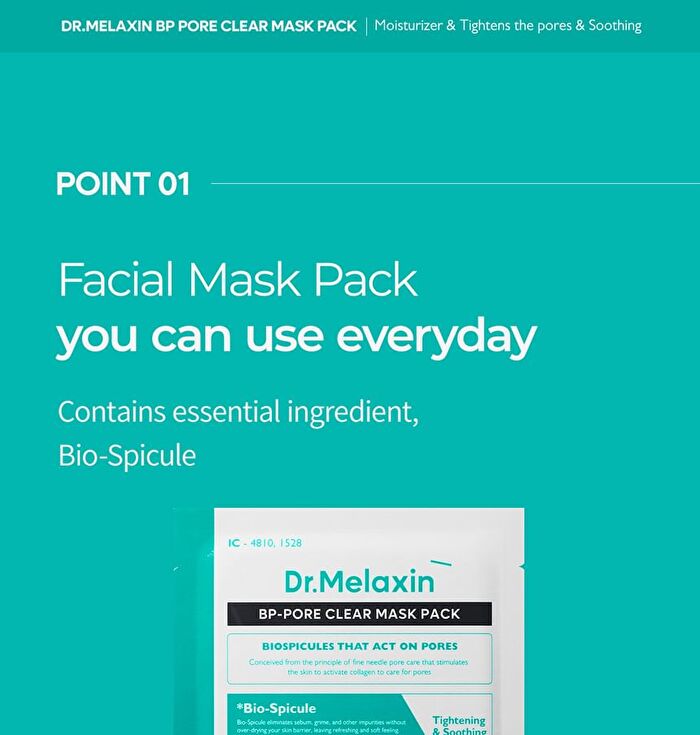 BP Pore Clear Facial Mask Set - 25ml x 5 pcs