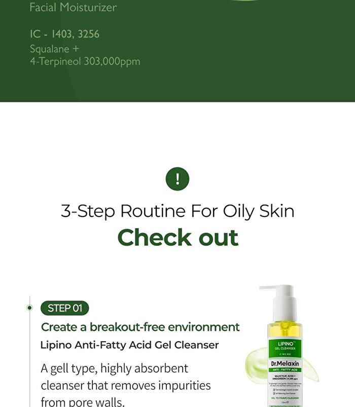 Lipino Anti-Fatty Acid Oil Ampoule - 30ml