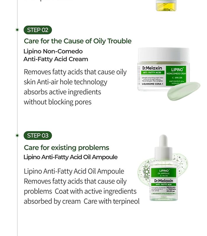 Lipino Anti-Fatty Acid Oil Ampoule - 30ml