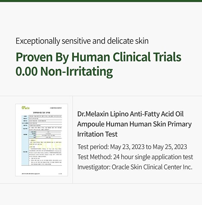Lipino Anti-Fatty Acid Oil Ampoule - 30ml
