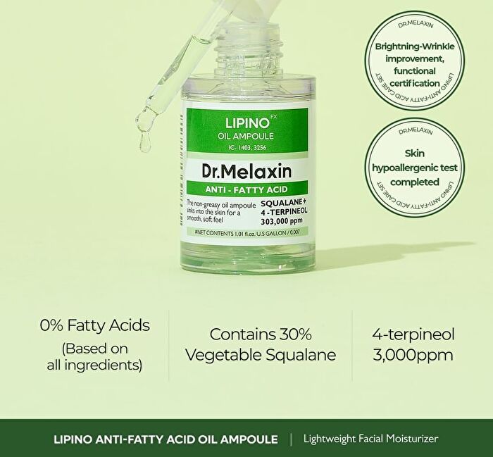 Lipino Anti-Fatty Acid Oil Ampoule - 30ml