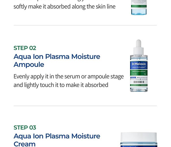 Aqua Ion Plasma Hydrating Water Gel Mask Set - 25g x 5 sheets