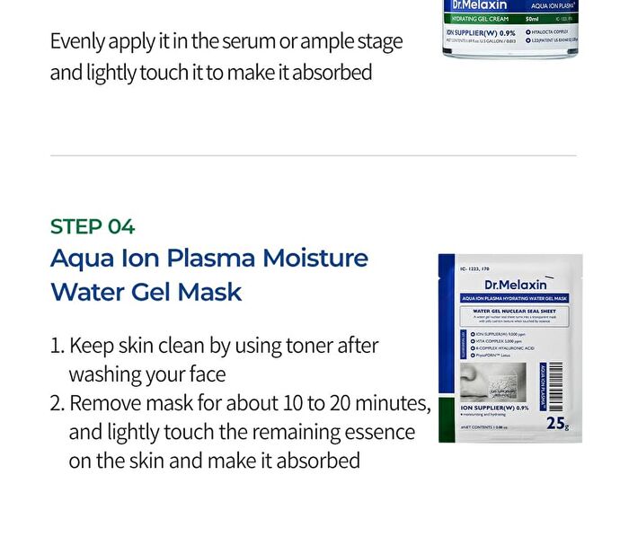 Aqua Ion Plasma Gel Cream - 50ml