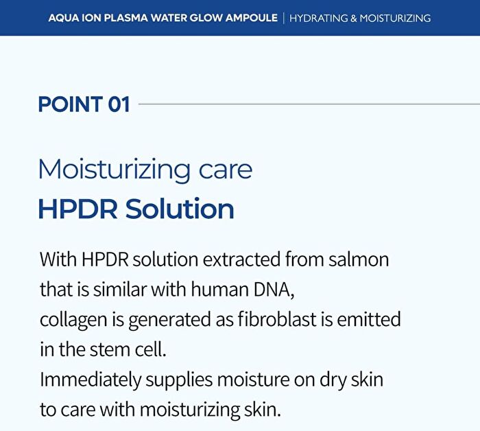Aqua Ion Plasma Water Glow Ampoule - 50ml