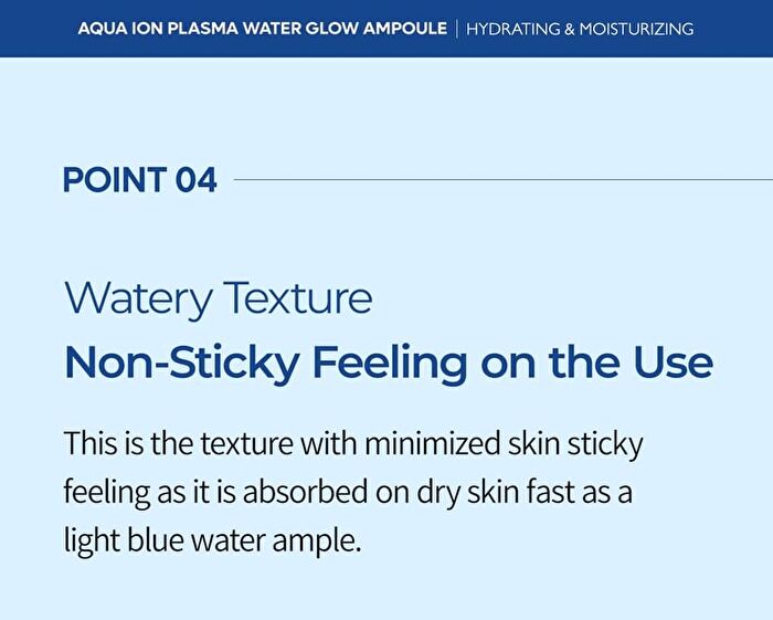 Aqua Ion Plasma Water Glow Ampoule - 50ml