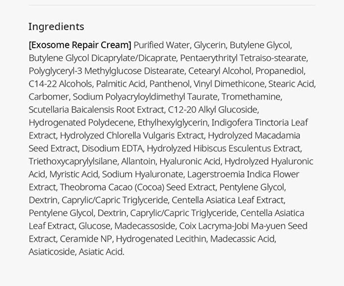 Exosome Repair Cream - 50ml