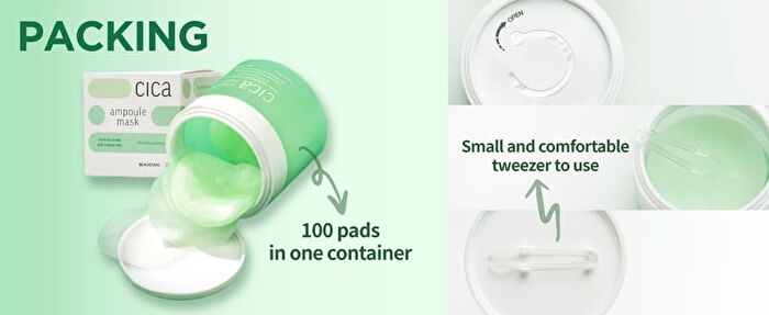 Beaudiani Cica Ampoule Mask - 100 pads