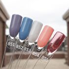 Da Vinci Color Code Nail Gel Polish The Battle Of Anghiari - 855 Transparent Dark Red