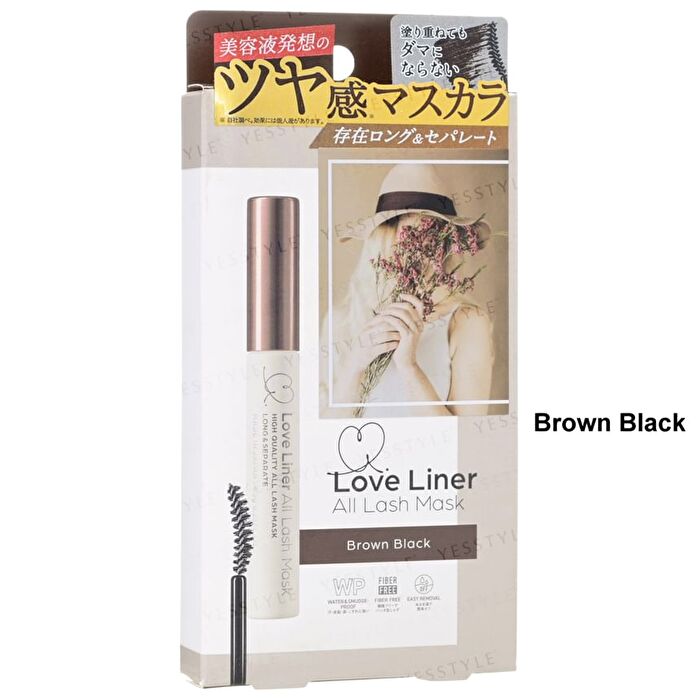 Msh Love Liner All Lash Mask - Deep Black