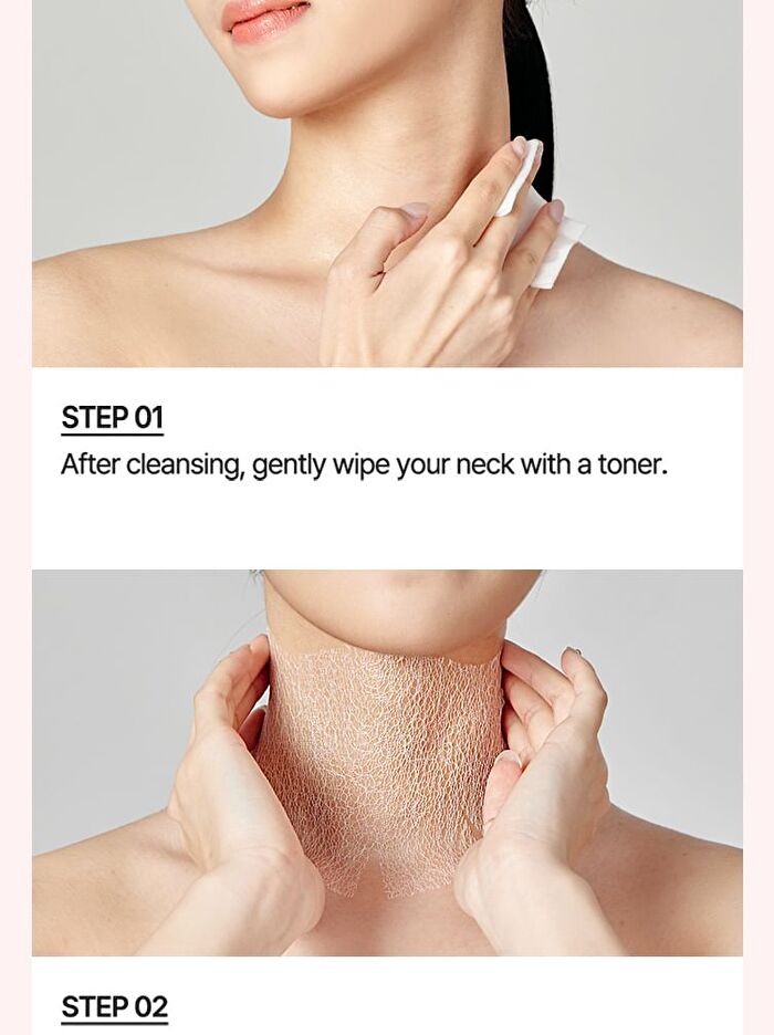 Wrinkle-Fit Neck Mask Set - 10g x 7 sheets