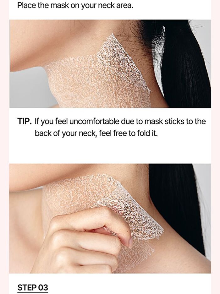 Wrinkle-Fit Neck Mask Set - 10g x 7 sheets