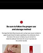 Shumage Shot Gold Seal Lifting Ampoule - 12ml