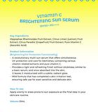 Commonlabs Vitamin C Brightening Sun Serum - 51ml