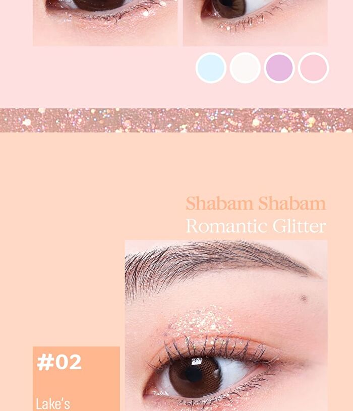 Coringco Shabam Shabam Romantic Glitter - 6 Colors - #04 Purple Light