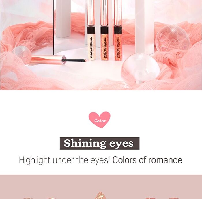 Coringco Shabam Shabam Romantic Glitter - 6 Colors - #04 Purple Light