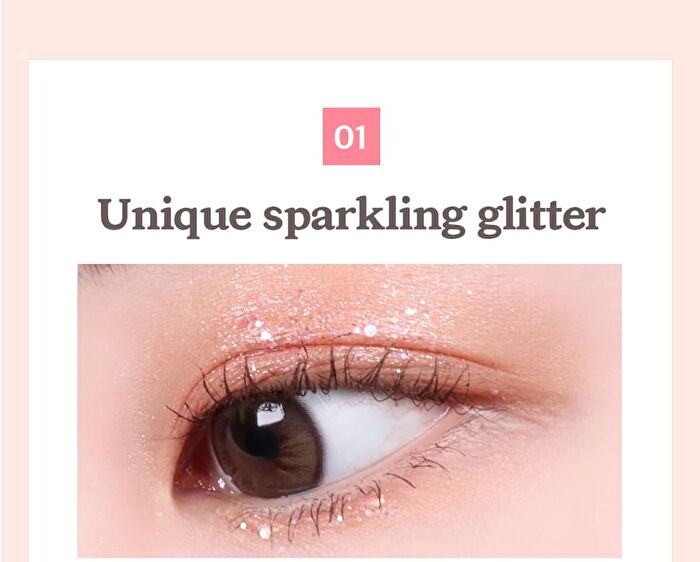 Coringco Shabam Shabam Romantic Glitter - 6 Colors - #04 Purple Light