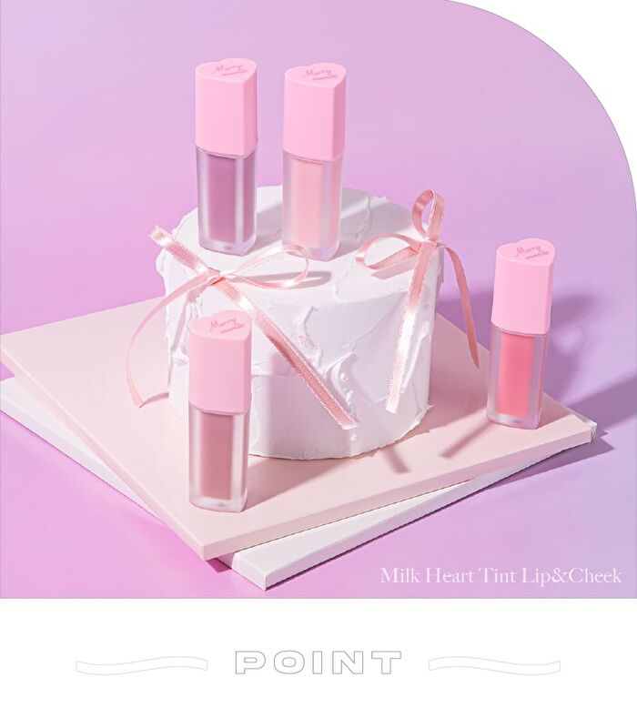 Milk Heart Tint - 4 Colors - #03 Mute Milk