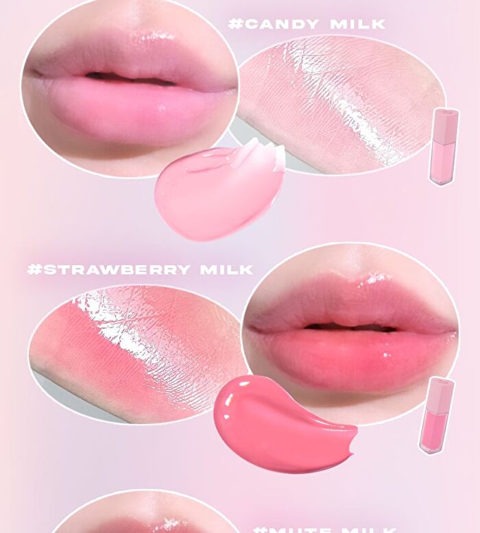 Milk Heart Tint - 4 Colors - #03 Mute Milk