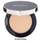 Eco Soul Perfect Cover Pact - 2 Colors - 2023 Version - #23 Natural Beige
