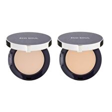 The Saem Eco Soul Perfect Cover Pact - 2 Colors - 2023 Version - #23 Natural Beige