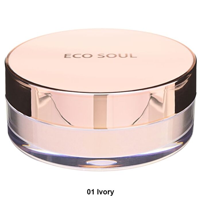 Eco Soul Bounce Powder - 2 Colors - #01 Ivory