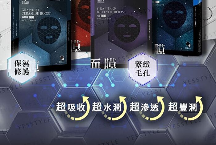 Graphene Mask - Pro-Xylane Boost Bounce - 4 pcs