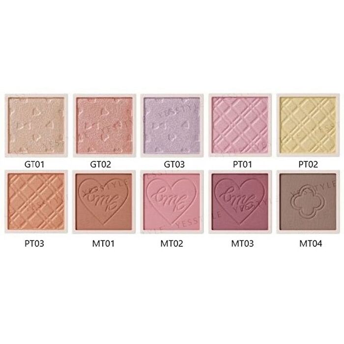 Canmake My Tone Couture Eyeshadow - Just For Me Palette Case