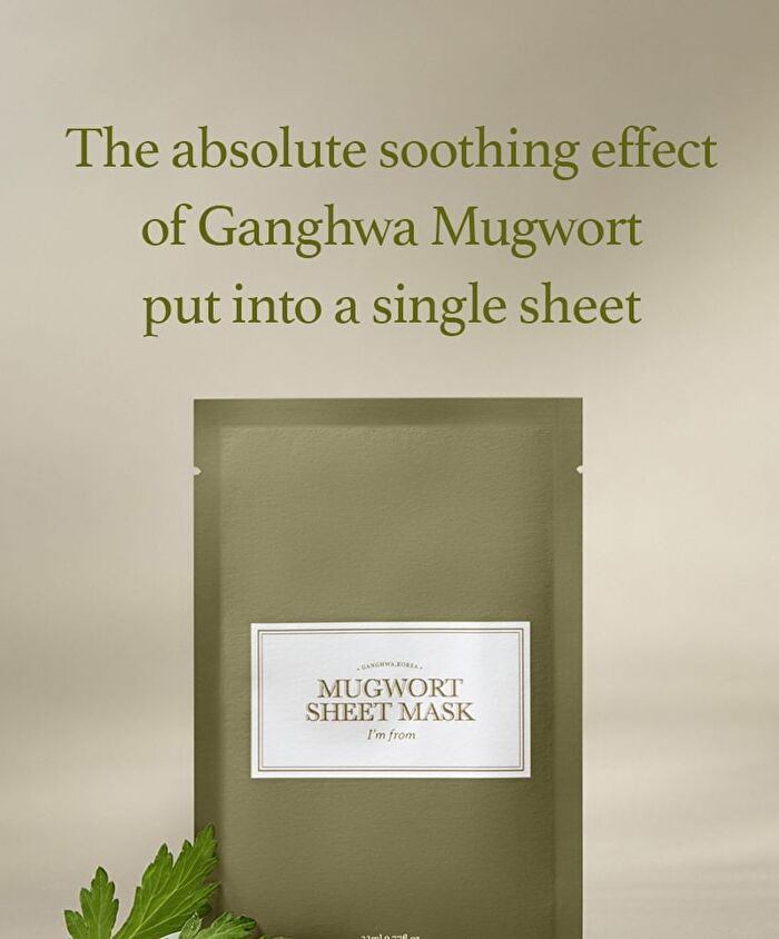 I\'m from Mugwort Sheet Mask Set - 2023 Version - 23ml x 5 sheets