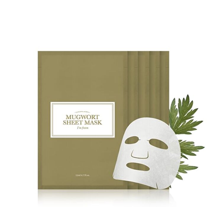 I\'m from Mugwort Sheet Mask Set - 2023 Version - 23ml x 5 sheets