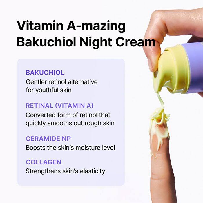 Vitamin A-mazing Bakuchiol Night Cream Mini - 10g