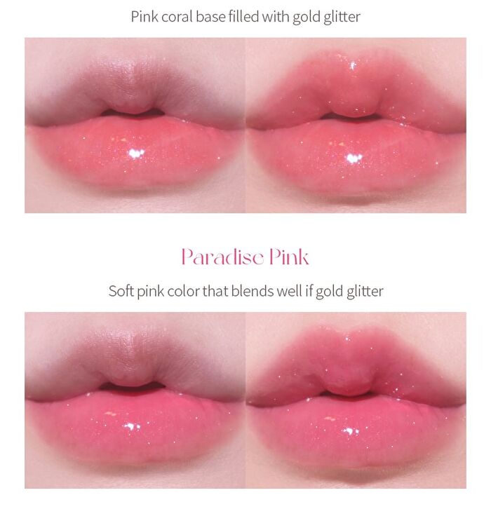 Jelly Lip Plumper Tint - 15 Colors - Shining Gold