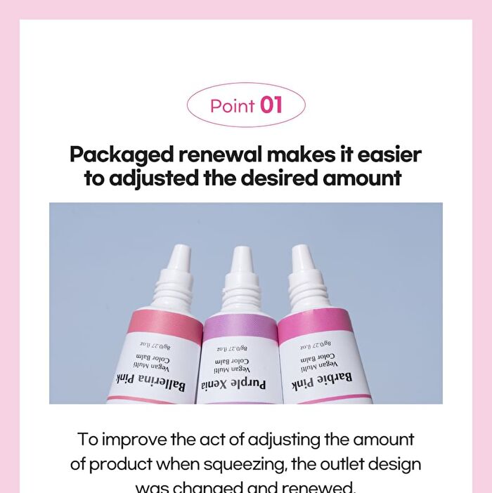 Marine Blending Smmyu Balm - 5 Colors - Barbie Pink