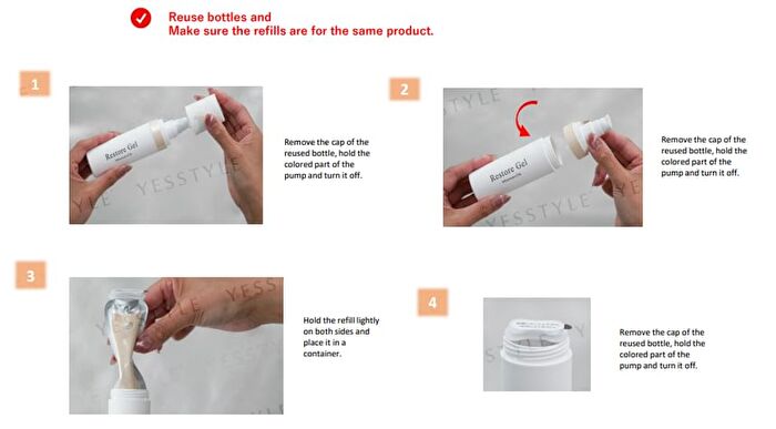 Moisture Gel Refill + Bottle - 33g