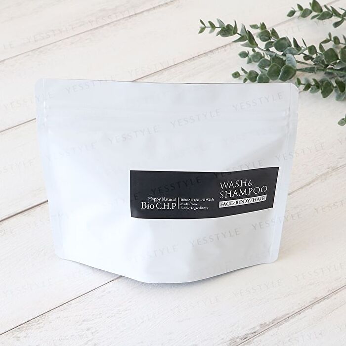 Bio C.H.P Wash & Shampoo - 80g + Foaming Net