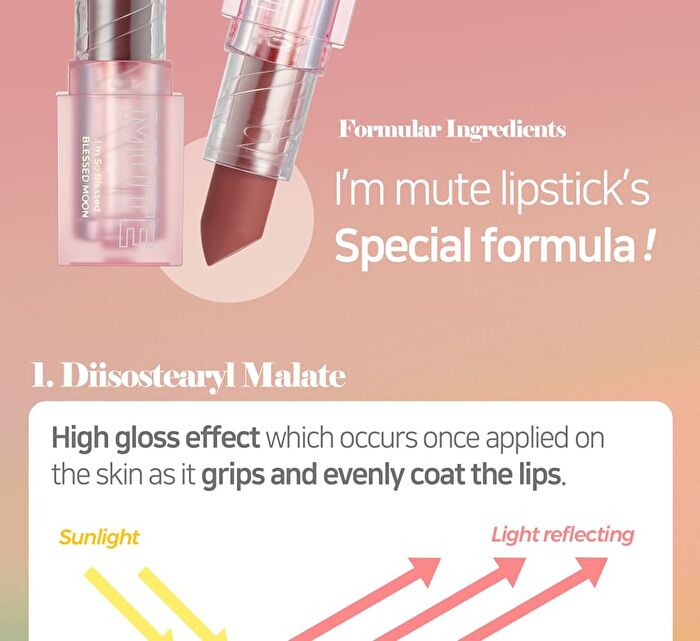 Blessed Moon I\'m Mute Lipstick - 4 Colors - #02 In