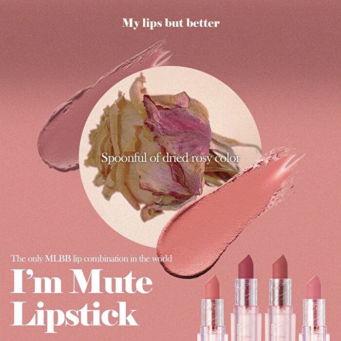 Blessed Moon I\'m Mute Lipstick - 4 Colors - #02 Out