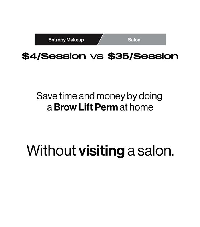 Entropy Tough Brow Lift Perm Set - 3 pcs