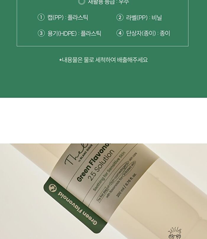 THE LAB by BLANC DOUX Green Flavonoid 2.5 Solution - 2023 Version - 200ml