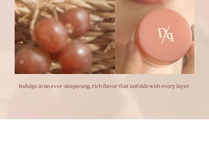 dasique Fruity Lip Jam Muted Nuts Collection - 3 Colors - #13 Cranberry Jam