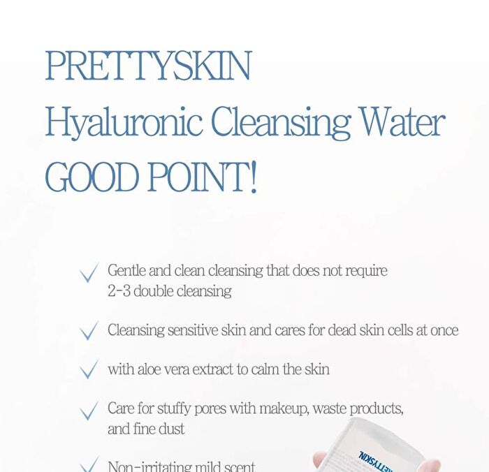 Hyaluronic Cleansing Water - 2023 Version - 600ml